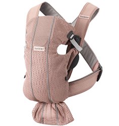 Babybjörn bärsele Mini, 3D mesh antikrosa