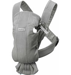 Babybjörn bärsele Mini, 3D mesh grå