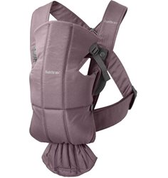 Babybjörn bärsele Mini, cotton mörklila