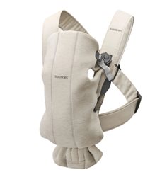 Babybjörn bärsele Mini, 3D jersey ljusbeige