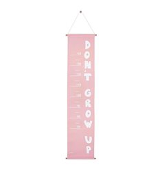 Jollein måttstock 70-140 cm ABC, blush pink