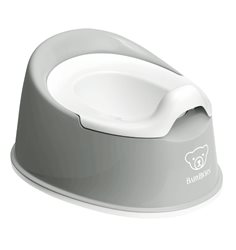 Babybjörn smart potta, grå/vit