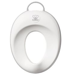 Babybjörn toalettsits, vit/grå