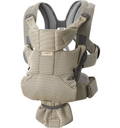 Babybjörn bärsele Move, gråbeige 3D mesh