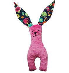 La Millou Bunny long ears stor, rain/fuchsia