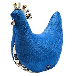 La Millou Danas Hen amningskudde, hipster/blue
