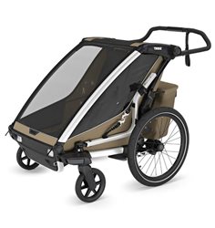 Thule Chariot Cross 2 cykelvagn G3, khaki