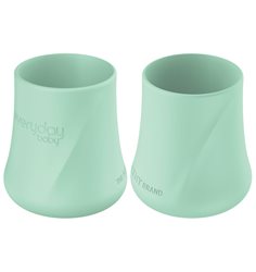 Everyday Baby silikonmugg 2-p, mint green