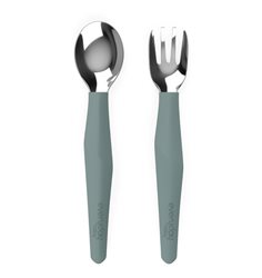 Everyday Baby bestick i rostfritt stål, harmony green