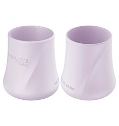 Everyday Baby silikonmugg 2-p, light lavender