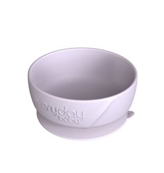 Everyday Baby silikonskål med sugfunktion, light lavender