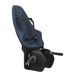 Thule Yepp 2 Maxi cykelsits med pakethållarfäste, majolica blå