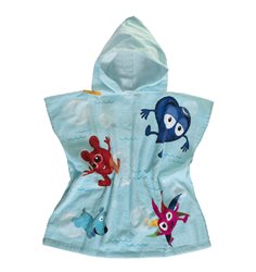 Babblarna badponcho Bubblor