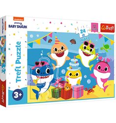 Trefl pussel Maxi 24 bitar, Baby Shark
