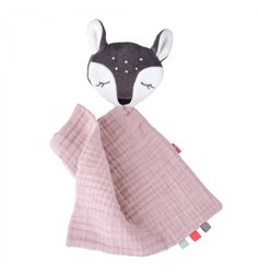 Kikadu snuttefilt i muslin, Fawn rådjur