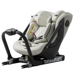 Axkid One+ 3 bakåtvänd isofixstol, beachgrass beige