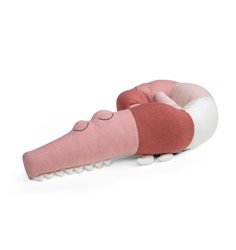 Sebra stickad mini-Croco, blossom pink