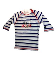 Swimpy UV-tröja Sealife blå, stl 122/128 2:a sortering