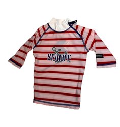 Swimpy UV-tröja Sealife röd, stl 122/128 2:a sortering