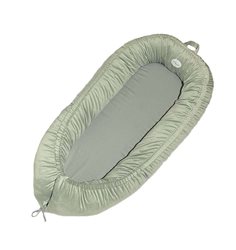 Mini Dreams babynest soft, dusty green
