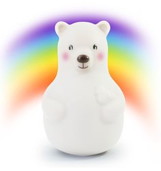 Pabobo nattlampa med färgsensor, björn