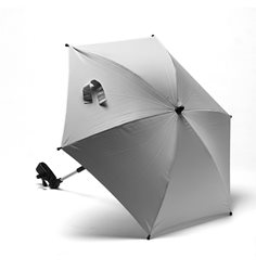 Carlobaby solparasoll, silver