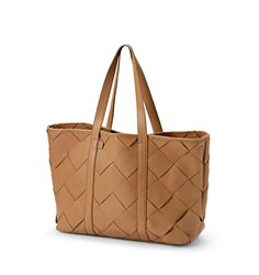 Elodie Details skötväska flätad, caramel brown