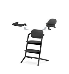 Cybex Lemo 3in1 matstol/babyset/bricka, stunning black