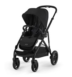 Cybex Gazelle S sittvagn, moon black/svart chassi