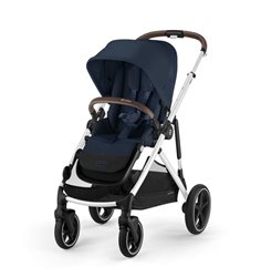 Cybex Gazelle S sittvagn, ocean blue/silvrigt chassi