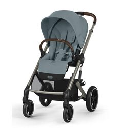 Cybex Balios S Lux sittvagn 2024, stormy blue/taupe chassi