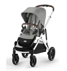 Cybex Gazelle S sittvagn, stone grey/silvrigt chassi