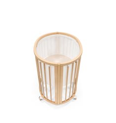 Stokke Sleepi Mini spjälskydd mesh V3, vitt