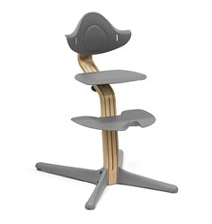 Stokke Nomi matstol ek, grey