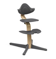Stokke Nomi matstol ek, anthracite