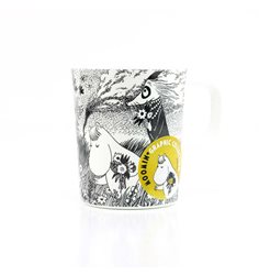 Rätt Start mugg med handtag stor Mumin Graphic