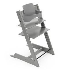 Stokke Tripp Trapp matstolspaket med babyset, storm grey