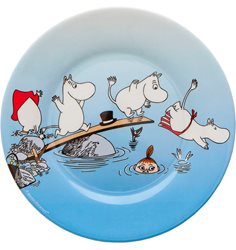 Rätt Start tallrik Mumin "Skärgård"