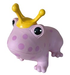 Gerardos Toys hoppleksak, groda rosa