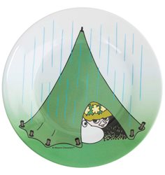 Rätt Start tallrik Mumin "Camping"