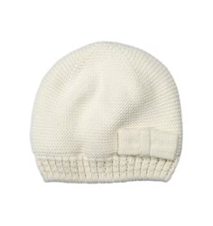 Mini Dreams mössa Hat Bow 0-3 mån, offwhite