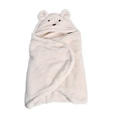 Mini Dreams åkpåse Teddy Bear, offwhite