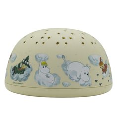 Rätt Start nattlampa projektor, Mumin beige