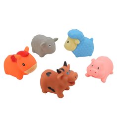 Rätt Start badleksaker bondgårdsdjur, 5-pack