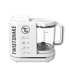 Twistshake barnmatsberedare 6-i-1, vit
