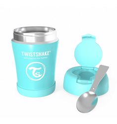 Twistshake mattermos 350 ml, blå pastell