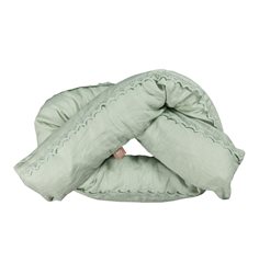 NG Baby sovorm med spets, MOOD sage green