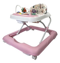 2Me lära-gå-stol Lollo, rosa