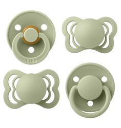 BIBS Try It Collection latex/silikon 4-pack, sage