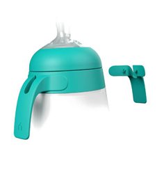 Nanobebe Handtag Flexy flaska 2-pack, turkos